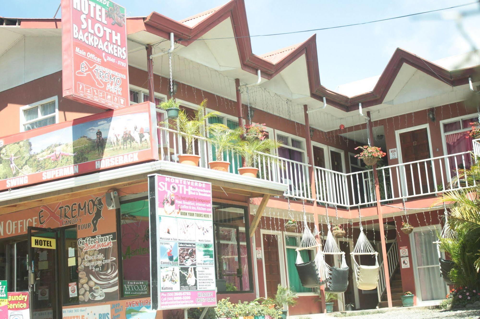 Hotel & Hostel Sloth Backpackers Monteverde Exterior photo